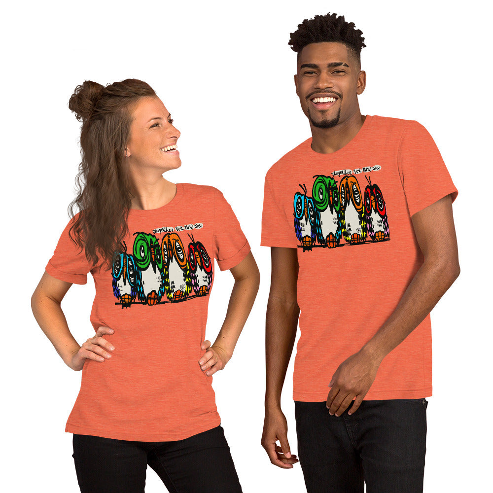 Together We Are One - Rainbow Collection - Lebo Unisex Short Sleeve T-Shirt